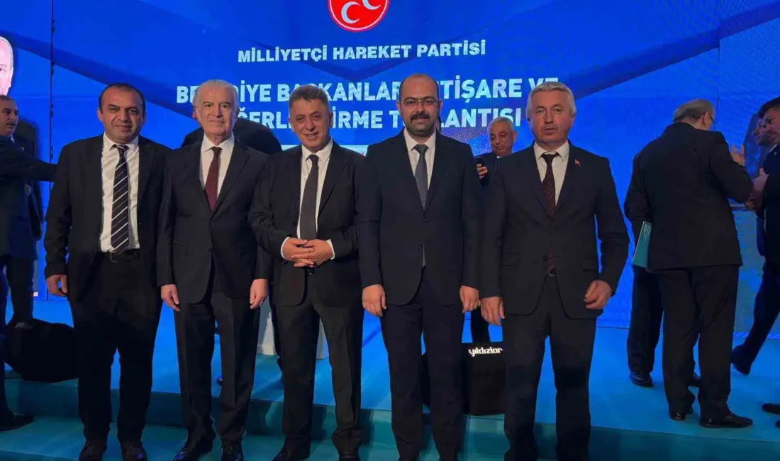 Tosya Belediye Başkanı Volkan Kavaklıgil, Milliyetçi Hareket Partisi tarafından Antalya’da