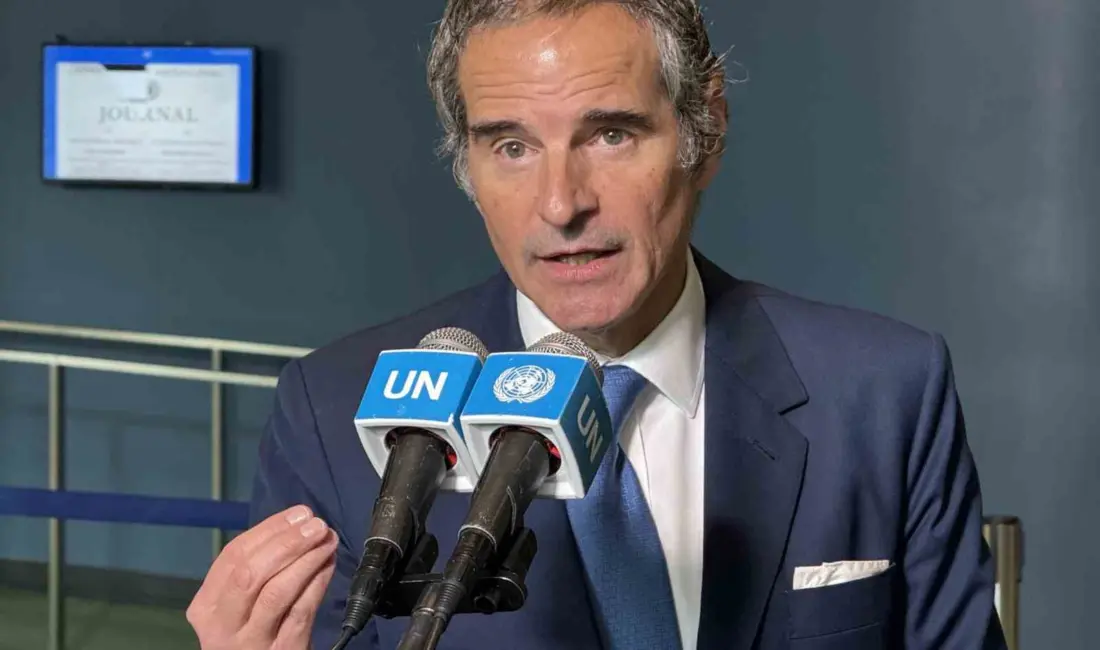 Uluslararası Atom Enerjisi Ajansı (UAEA) Başkanı Rafael Grossi, ABD ile