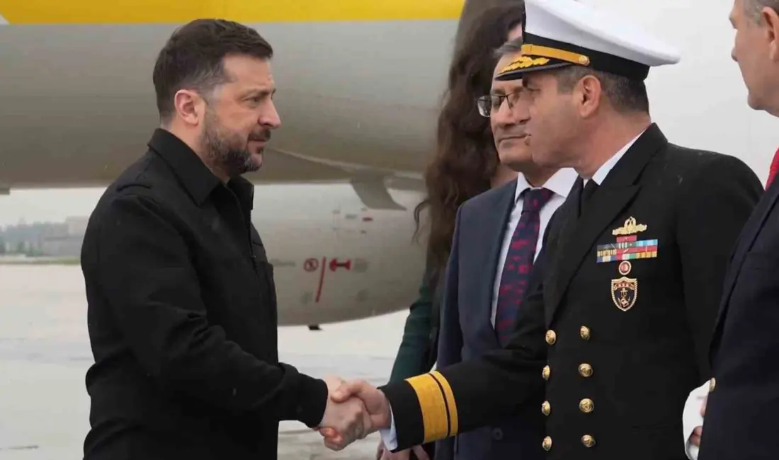 Ukrayna Devlet Başkanı Vladimir Zelenskiy, Cumhurbaşkanı Recep Tayyip Erdoğan ile