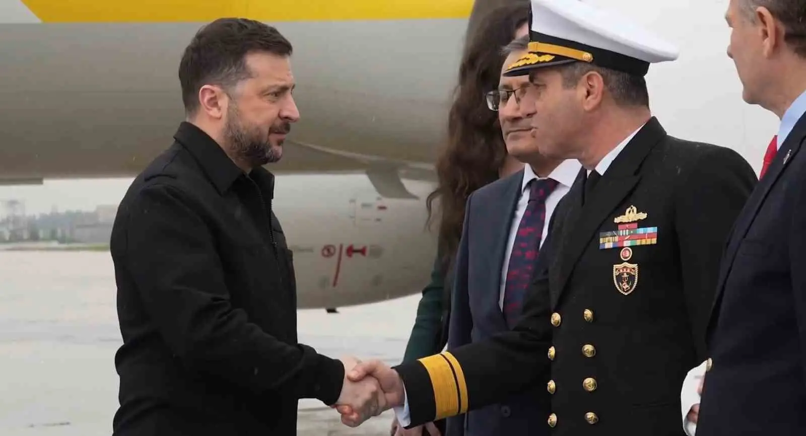 Ukrayna Devlet Başkanı Vladimir Zelenskiy, Cumhurbaşkanı Recep Tayyip Erdoğan ile