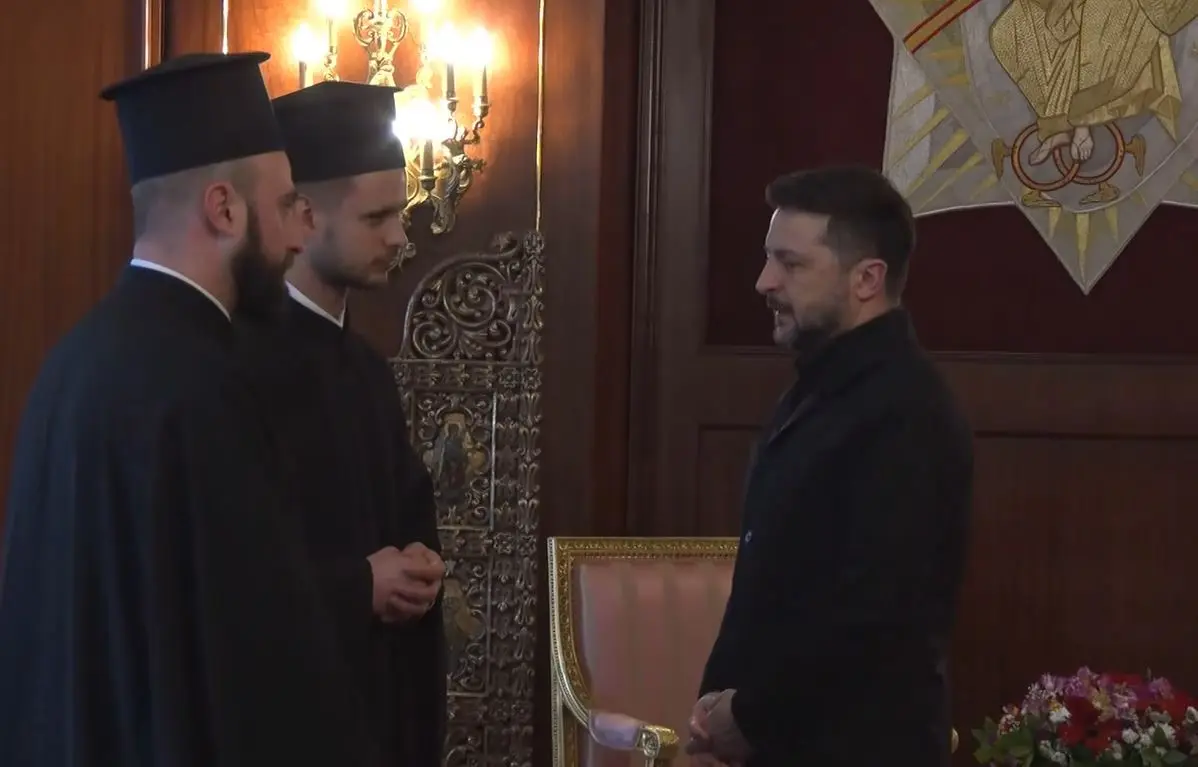 Ukrayna Devlet Başkanı Vladimir Zelenskiy, Balat’ta bulunan Fener Rum Patrikhanesi’ni