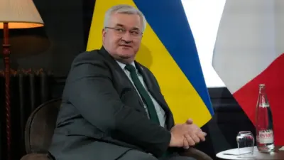 Ukrayna Dışişleri Bakanı Andrii Sybiha, Devlet Başkanı Vladimir Zelenskiy ile