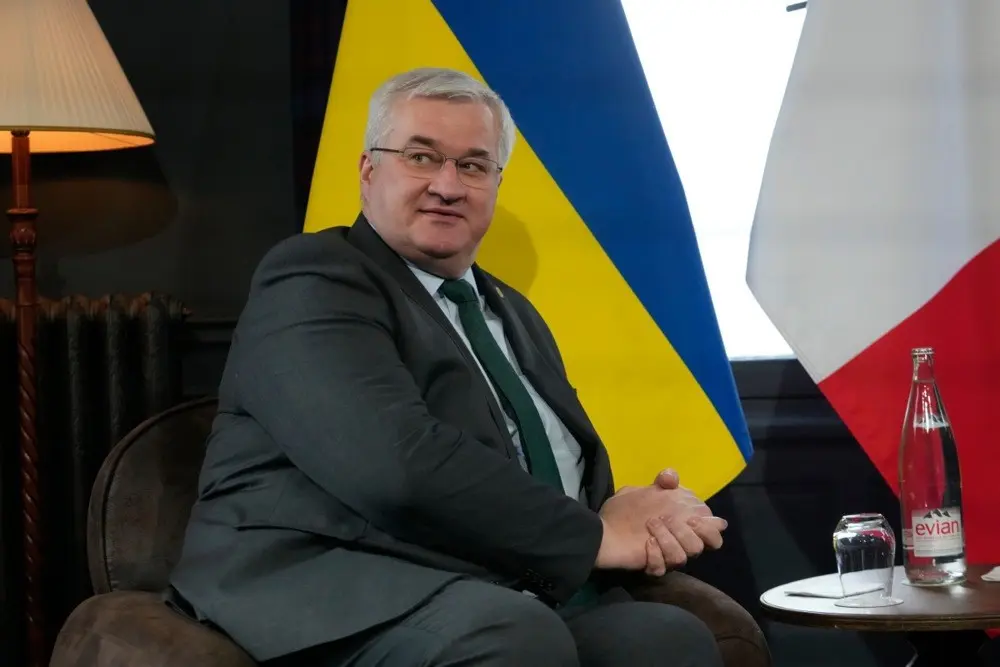 Ukrayna Dışişleri Bakanı Andrii Sybiha, Devlet Başkanı Vladimir Zelenskiy ile