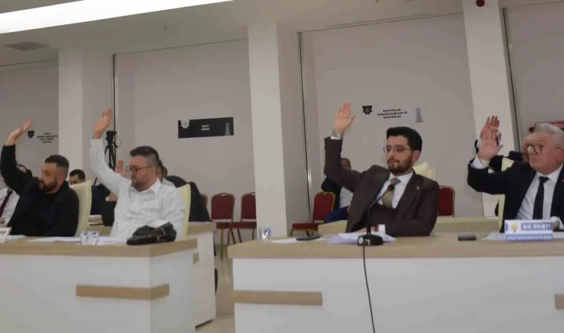 Bilecik Belediye Meclisi’nin Nisan ayı birinci birleşiminde, Denetim Komisyonu üyelerin