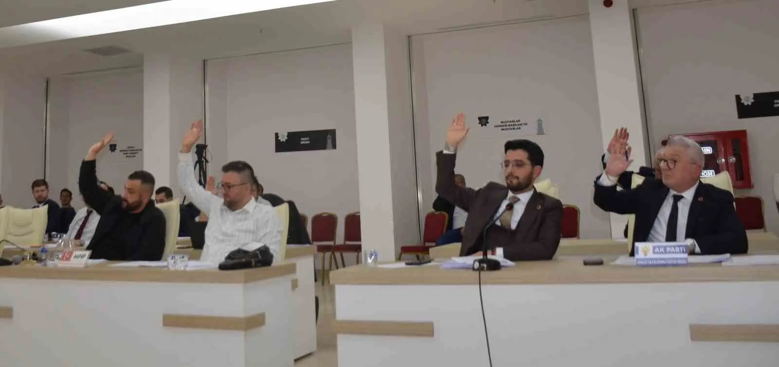 Bilecik Belediye Meclisi’nin Nisan ayı birinci birleşiminde, Denetim Komisyonu üyelerin