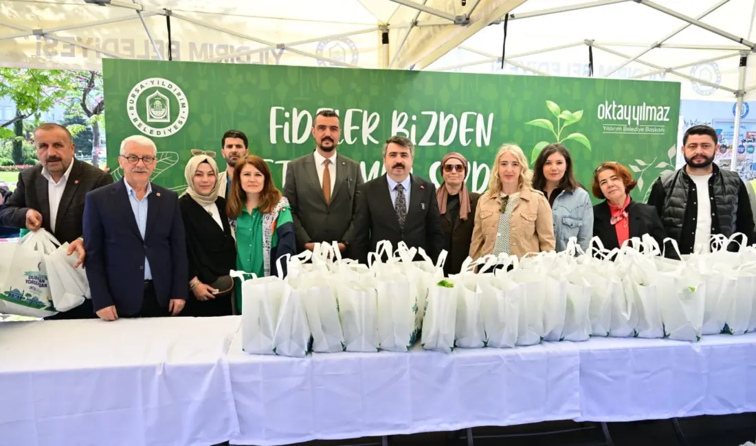 Bursa’da Yıldırım Belediyesi, daha yeşil ve daha üretken bir gelecek
