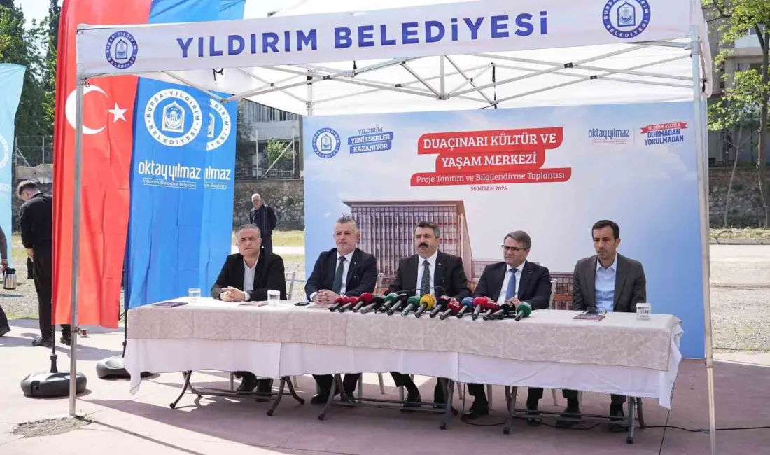 Bursa’nın Yıldırım ilçesinde 8.3 dönümlük arazide yapılması planlanan Duaçınarı Kültür