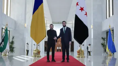 Ukrayna Devlet Başkanı Vladimir Zelenskiy, Beşar Esad rejiminin devrilmesinin ardından