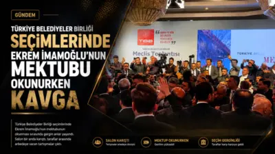 Türkiye Belediyeler Birliği (TBB) seçimleri öncesinde eski İstanbul Büyükşehir Belediye