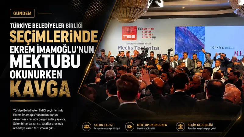 Türkiye Belediyeler Birliği (TBB) seçimleri öncesinde eski İstanbul Büyükşehir Belediye