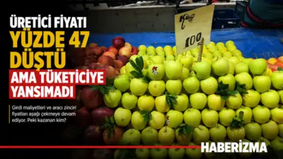 Türkiye Ziraat Odaları Birliği (TZOB) verilerine göre, nisan ayında üreticide