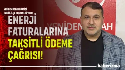 Yeniden Refah Partisi İnegöl Halkla İlişkiler Başkanı Mükremin Eker, esnafın