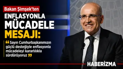 Hazine ve Maliye Bakanı Mehmet Şimşek, Cumhurbaşkanı Erdoğan’ın enflasyon açıklamasını
