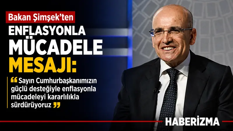 Hazine ve Maliye Bakanı Mehmet Şimşek, Cumhurbaşkanı Erdoğan’ın enflasyon açıklamasını