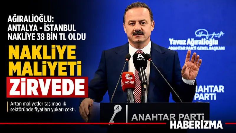 Anahtar Parti Genel Başkanı Yavuz Ağıralioğlu, sosyal medya hesabından yaptığı