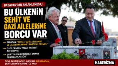 DEVA Partisi Genel Başkanı Ali Babacan, annesinin doğum yeri olan