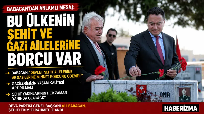 DEVA Partisi Genel Başkanı Ali Babacan, annesinin doğum yeri olan