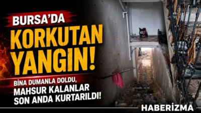 Bursa’da bir evde çıkan yangın paniğe sebep oldu. Yangın, itfaiye
