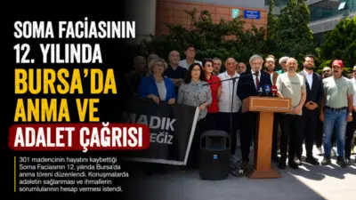 Soma Maden Faciası’nın 12. yılında BAOB Yerleşkesi Özgürlük Meydanı’nda düzenlenen