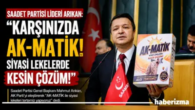 Saadet Partisi Genel Başkanı Mahmut Arıkan, TBMM grup toplantısında iktidarın