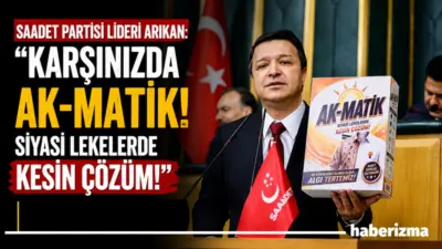 Saadet Partisi Genel Başkanı Mahmut Arıkan, TBMM grup toplantısında iktidarın