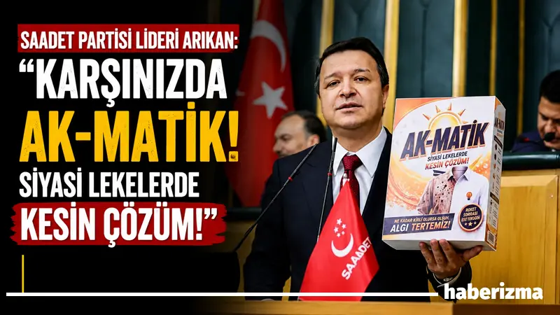 Saadet Partisi Genel Başkanı Mahmut Arıkan, TBMM grup toplantısında iktidarın