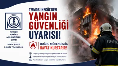 TMMOB Makina Mühendisleri Odası İnegöl İlçe Temsilciliği Başkanı Selma Kuzgun