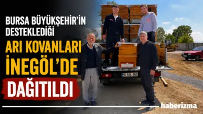 Bursa Büyükşehir Belediyesi, kırsal kalkınmayı destekleme çalışmaları kapsamında İnegöl ilçesindeki