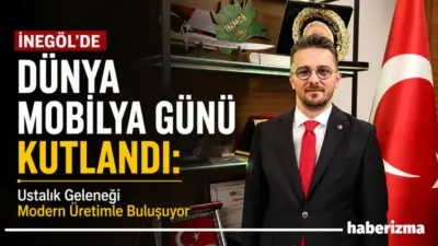 İnegöl Marangozlar ve Mobilyacılar Odası Başkanı Yasin Altuntepe, 15 Mayıs