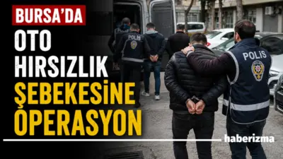 İstanbul merkezli 5 ilde düzenlenen eş zamanlı operasyonda oto hırsızlığı