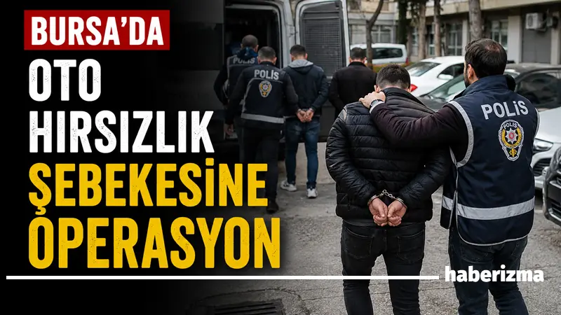 İstanbul merkezli 5 ilde düzenlenen eş zamanlı operasyonda oto hırsızlığı