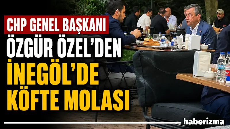 CHP Genel Başkanı Özgür Özel, Balıkesir mitinginin ardından Ankara’ya dönüş