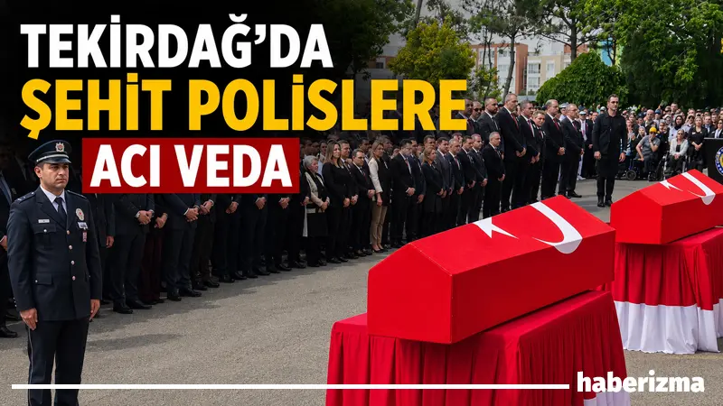 Tekirdağ’ın Çorlu ilçesinde uğradıkları saldırı sonucu şehit olan polis memurları