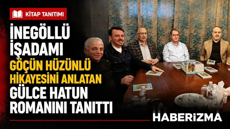 İnegöl’lü iş insanlarından Lütfü Şimşek ”Sarı Pisi”,  ”Kolye” adlı kitabının
