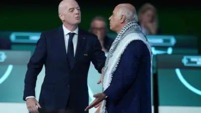 Filistin Futbol Federasyonu Başkanı Cibril Rajoub, 76. FIFA Kongresi’nde İsrail