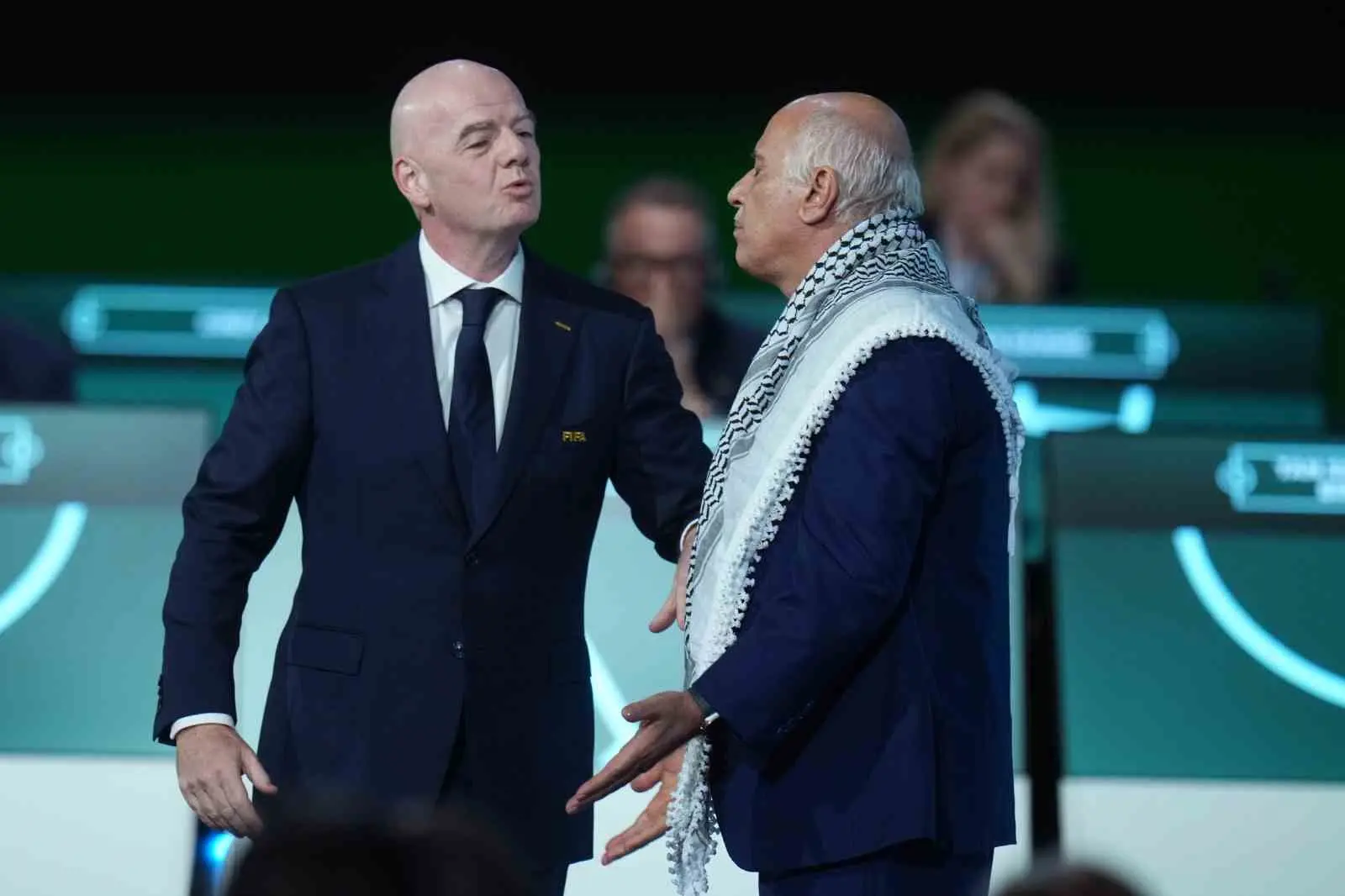 Filistin Futbol Federasyonu Başkanı Cibril Rajoub, 76. FIFA Kongresi’nde İsrail