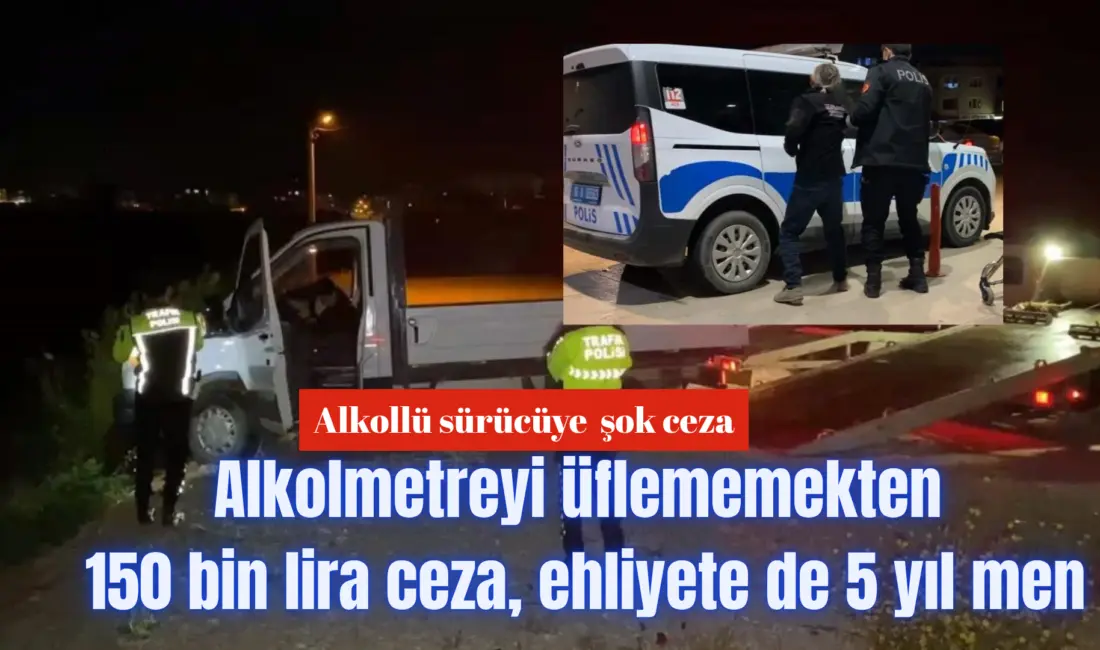 Bursa’nın İnegöl ilçesinde meydana gelen kazada, alkollü sürücünün kontrolünden çıkan
