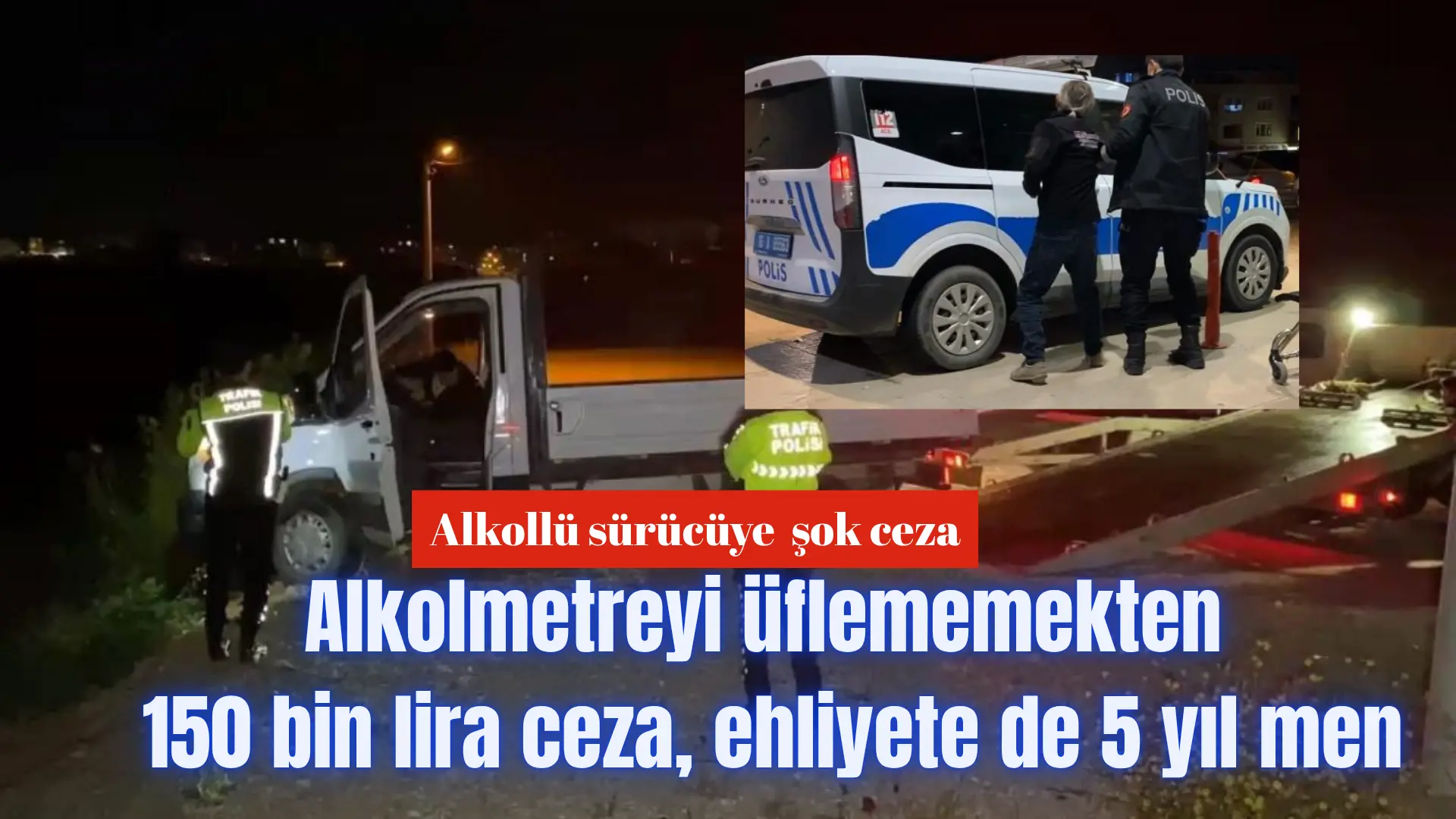 Bursa’nın İnegöl ilçesinde meydana gelen kazada, alkollü sürücünün kontrolünden çıkan