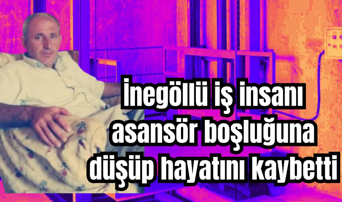 Bursa’nın İnegöl ilçesinde faaliyet gösteren bir demir doğrama iş yerinde