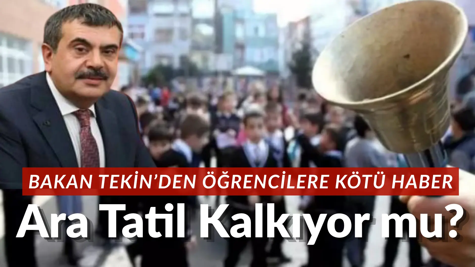 Okullarda güvenlik tedbirlerine dair yeni düzenlemelerin yolda olduğunu belirten Tekin,