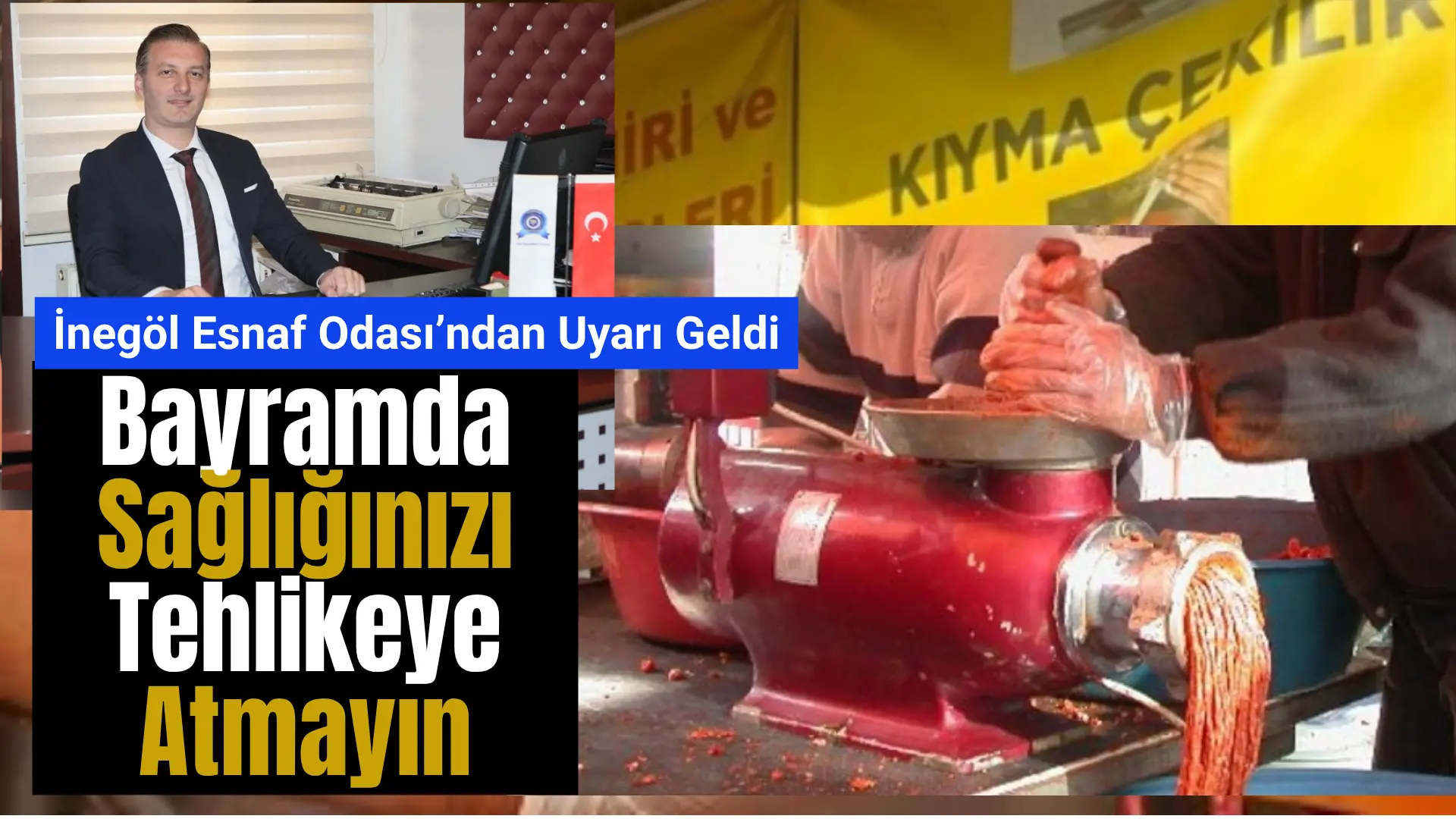 İnegöl’de yaklaşan Kurban Bayramı öncesi, İnegöl Köfteci, Aşçı, Tatlıcı ve