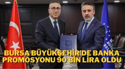 Bursa Büyükşehir Belediyesi’nde yaklaşık 14 bin 500 personeli kapsayan banka