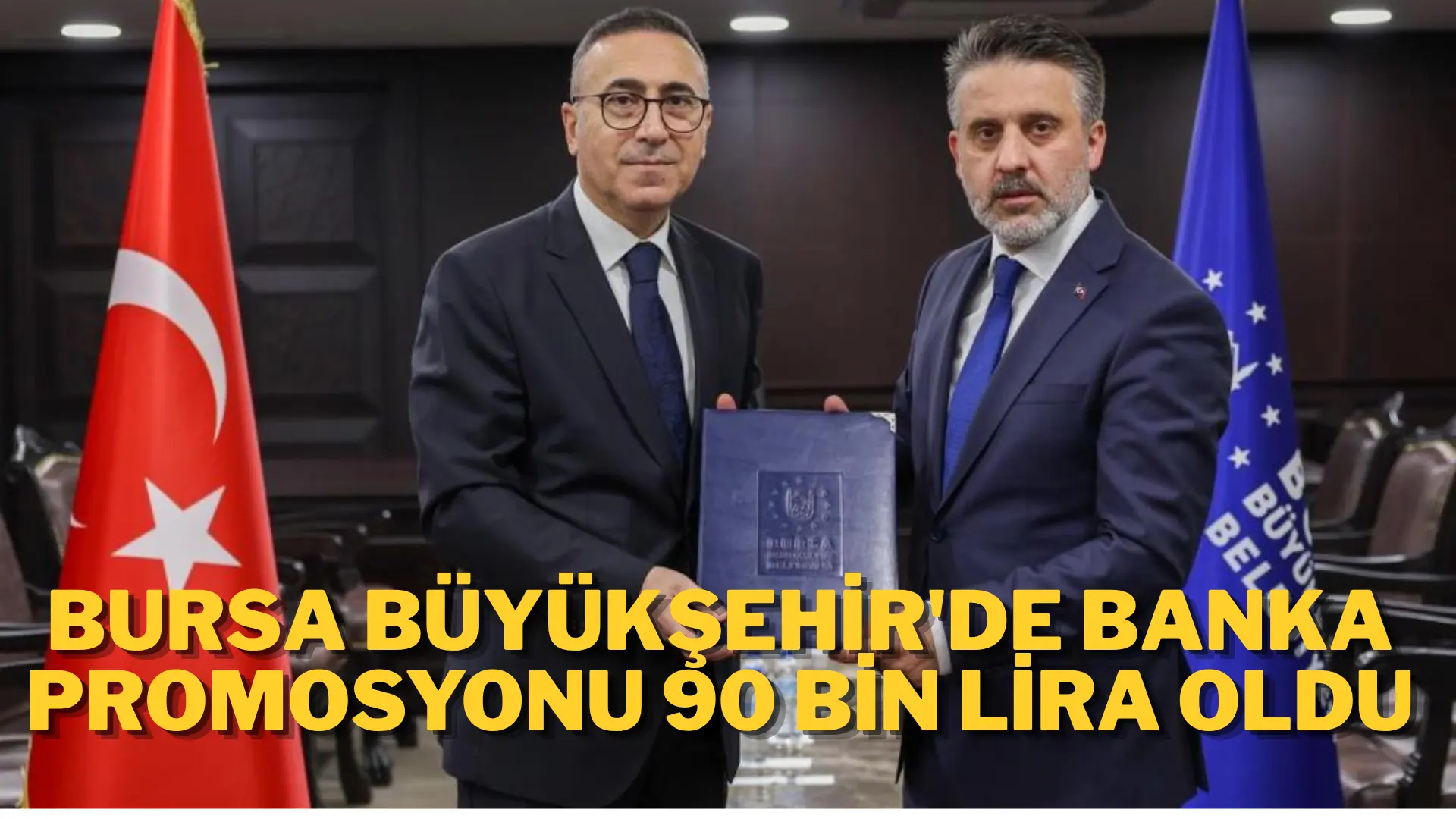 Bursa Büyükşehir Belediyesi’nde yaklaşık 14 bin 500 personeli kapsayan banka