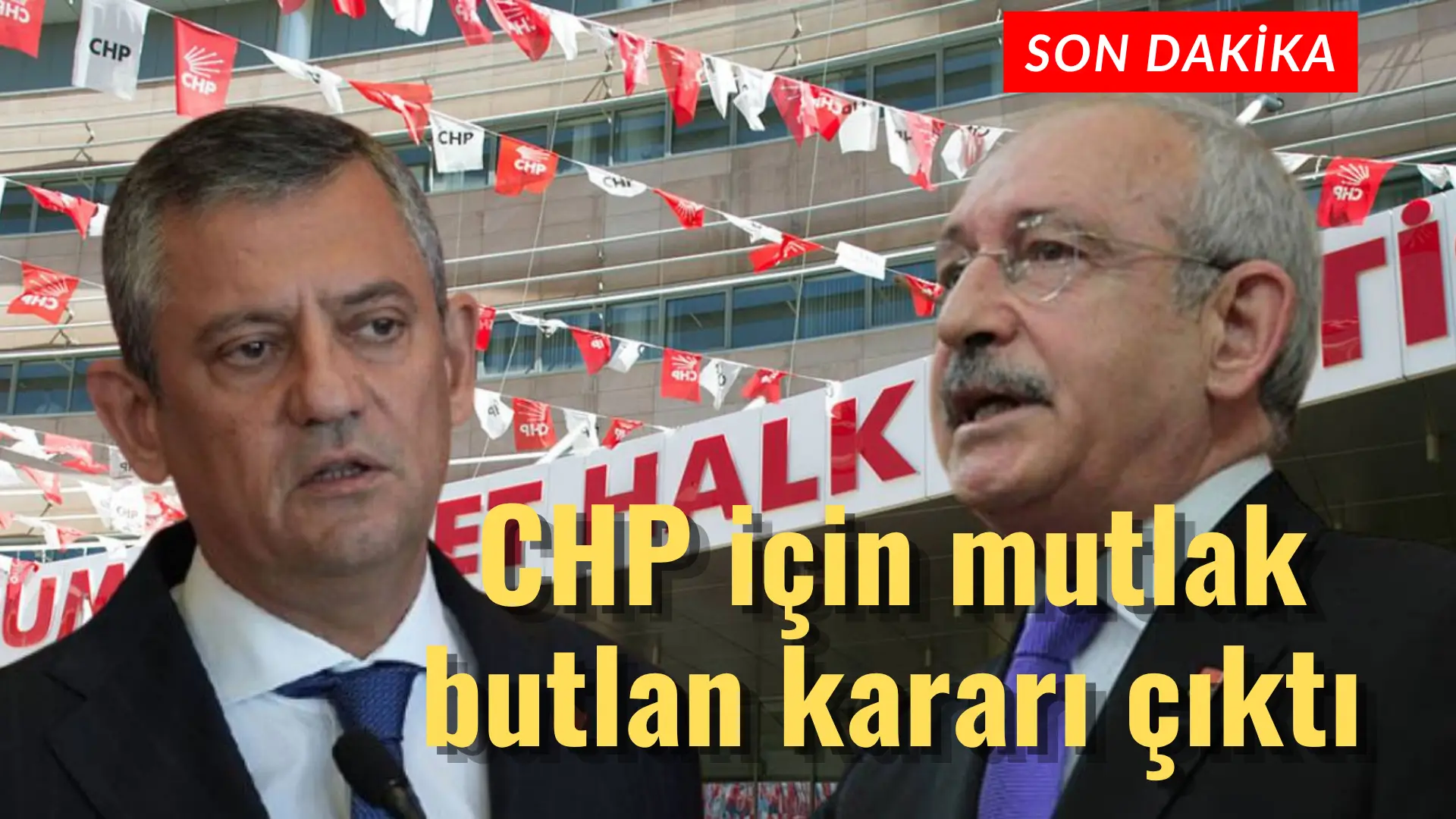 İstinaf 36. Hukuk Dairesi, CHP’nin 38. Olağan Kurultayı ile 21.