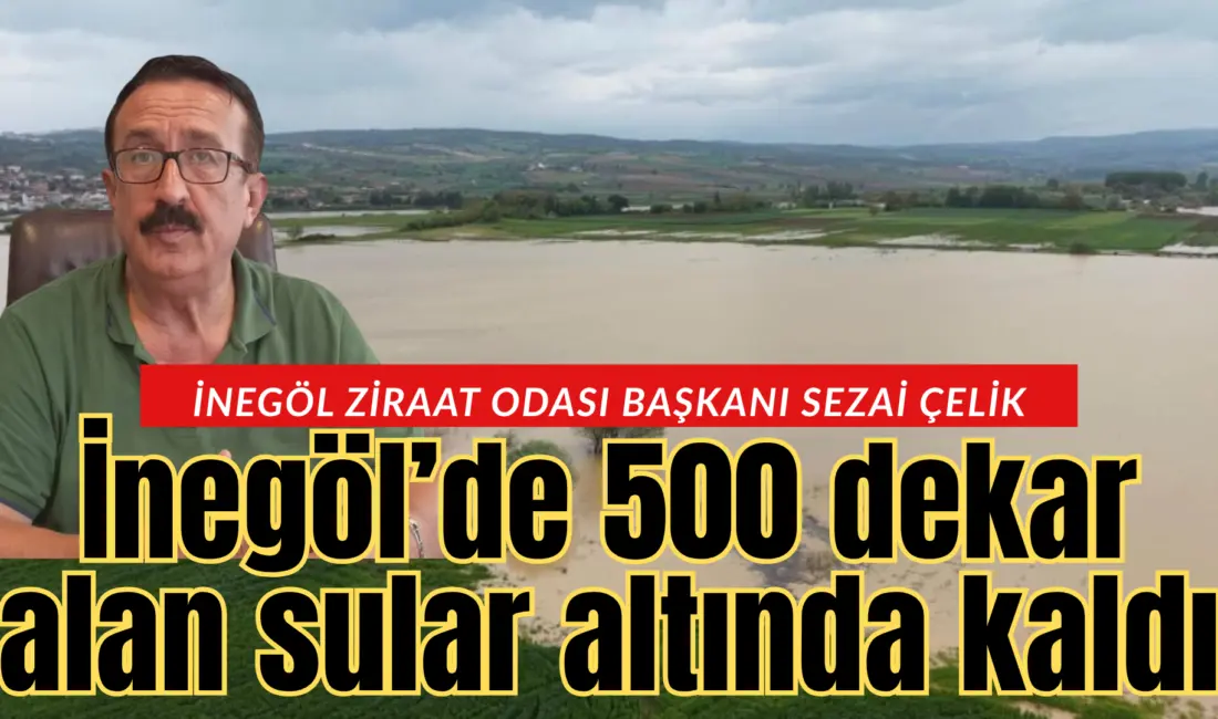 Bursa’nın İnegöl ilçesinde gece saatlerinde etkili olan yağışın ardından dereler
