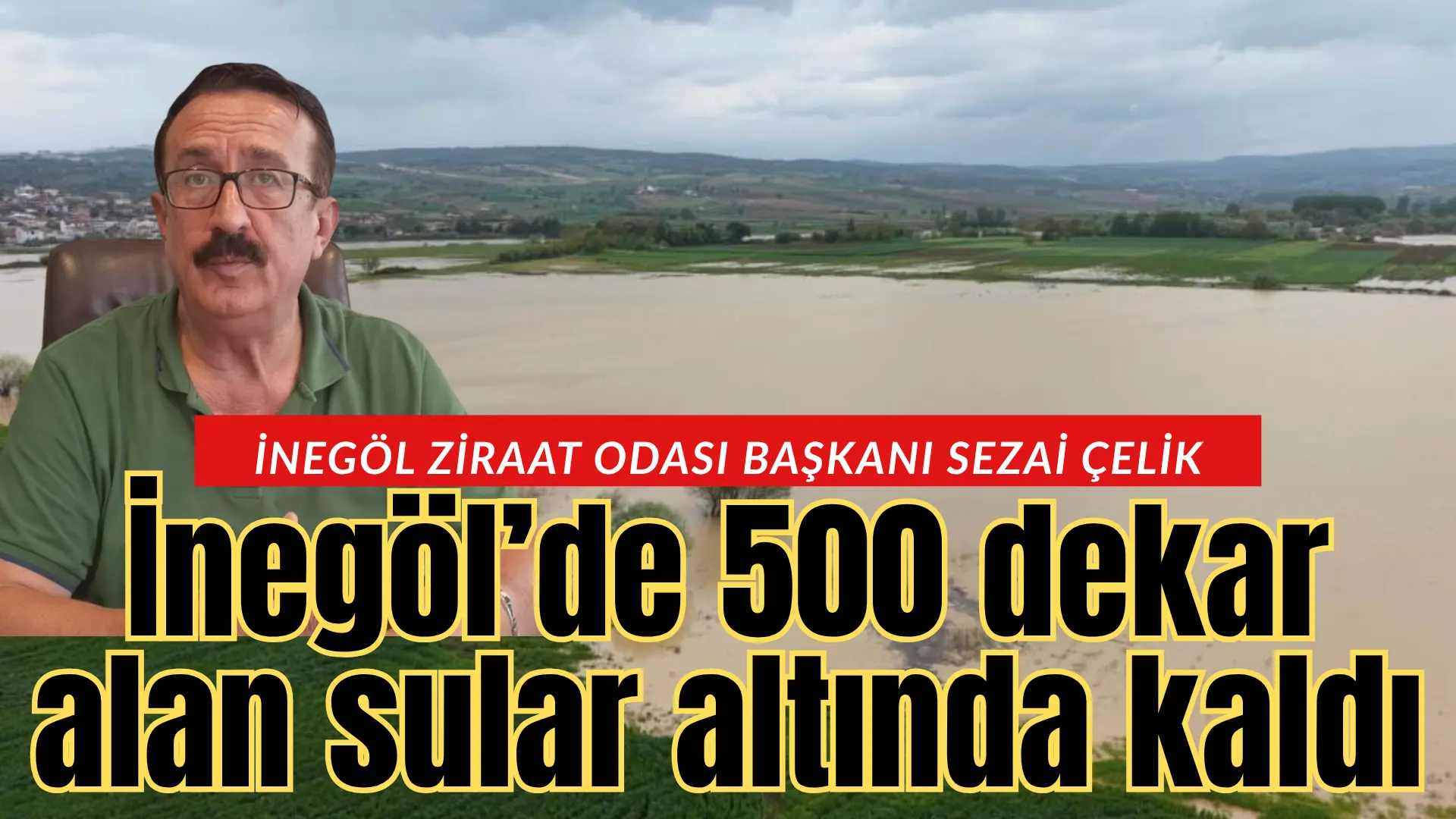 Bursa’nın İnegöl ilçesinde gece saatlerinde etkili olan yağışın ardından dereler