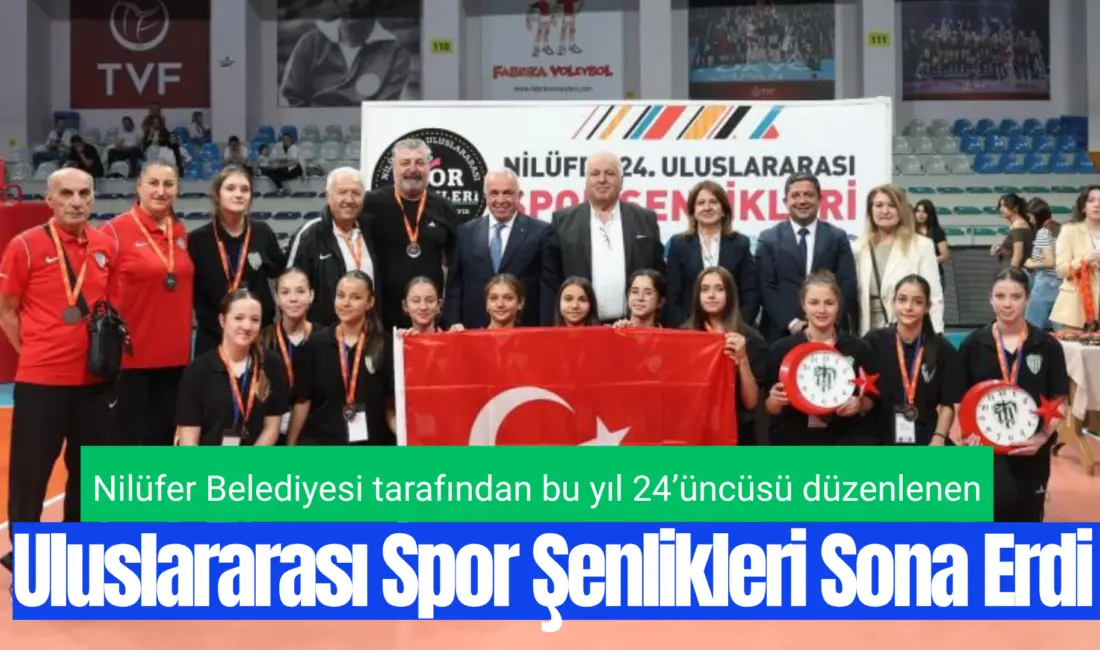 Nilüfer Belediyesi tarafından bu yıl 24’üncüsü düzenlenen Nilüfer Uluslararası Spor