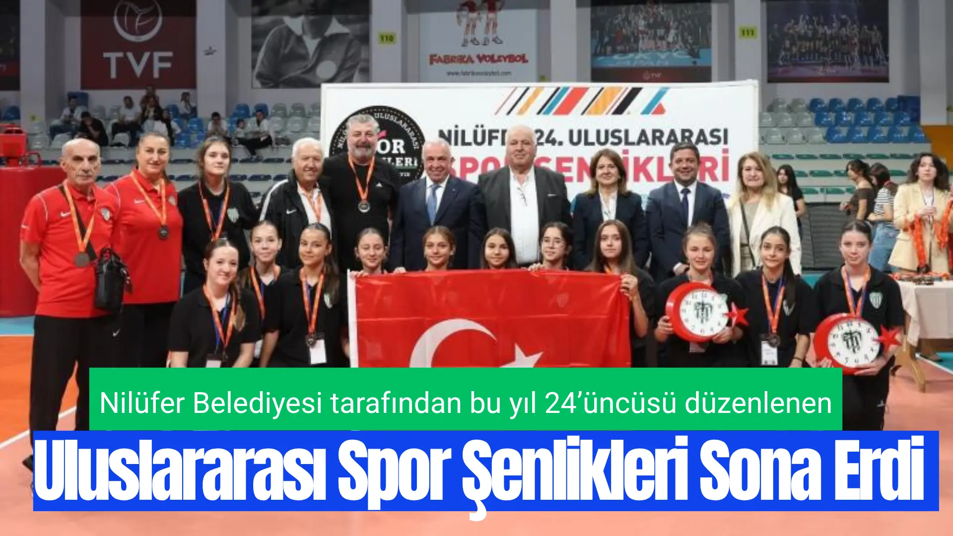 Nilüfer Belediyesi tarafından bu yıl 24’üncüsü düzenlenen Nilüfer Uluslararası Spor