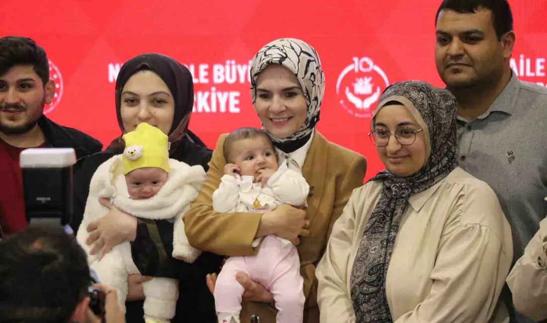 Aile ve Sosyal Hizmetler Bakanı Mahinur Özdemir Göktaş Sivas’ta başlayan