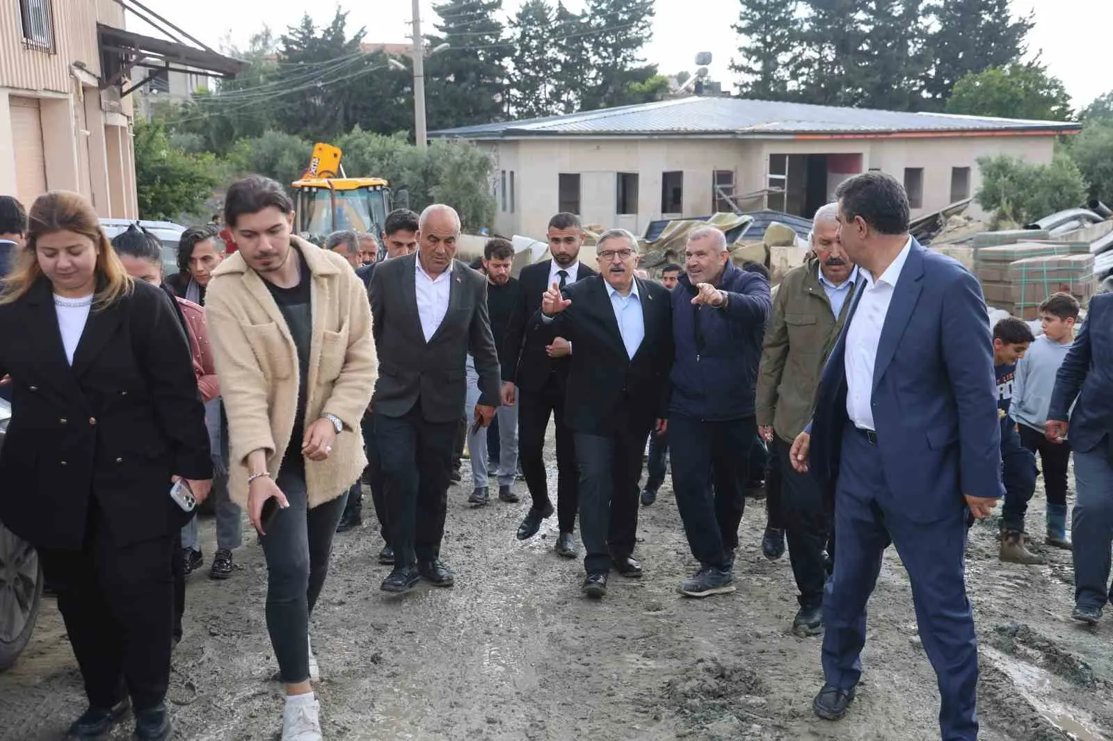 AK Parti Genel Başkan Yardımcısı Hüseyin Yayman, Hatay’da yaşanan sel